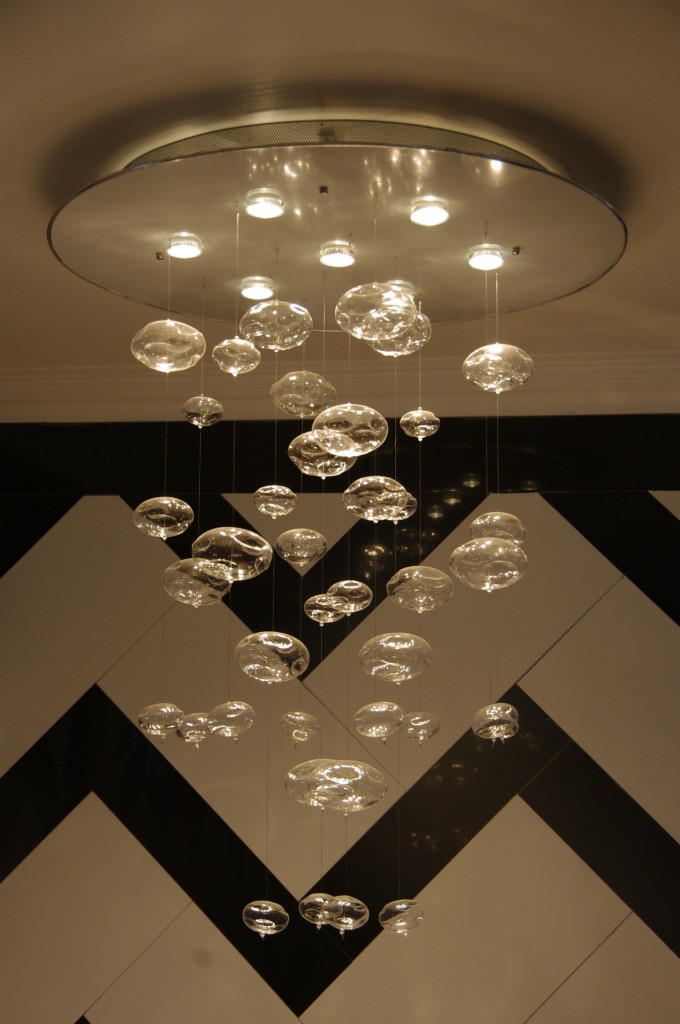 Bubble chandelier