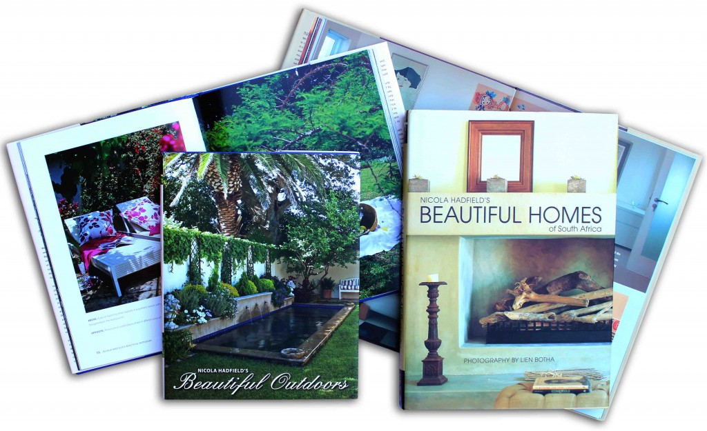 Nicola Hatfield's coffee table books