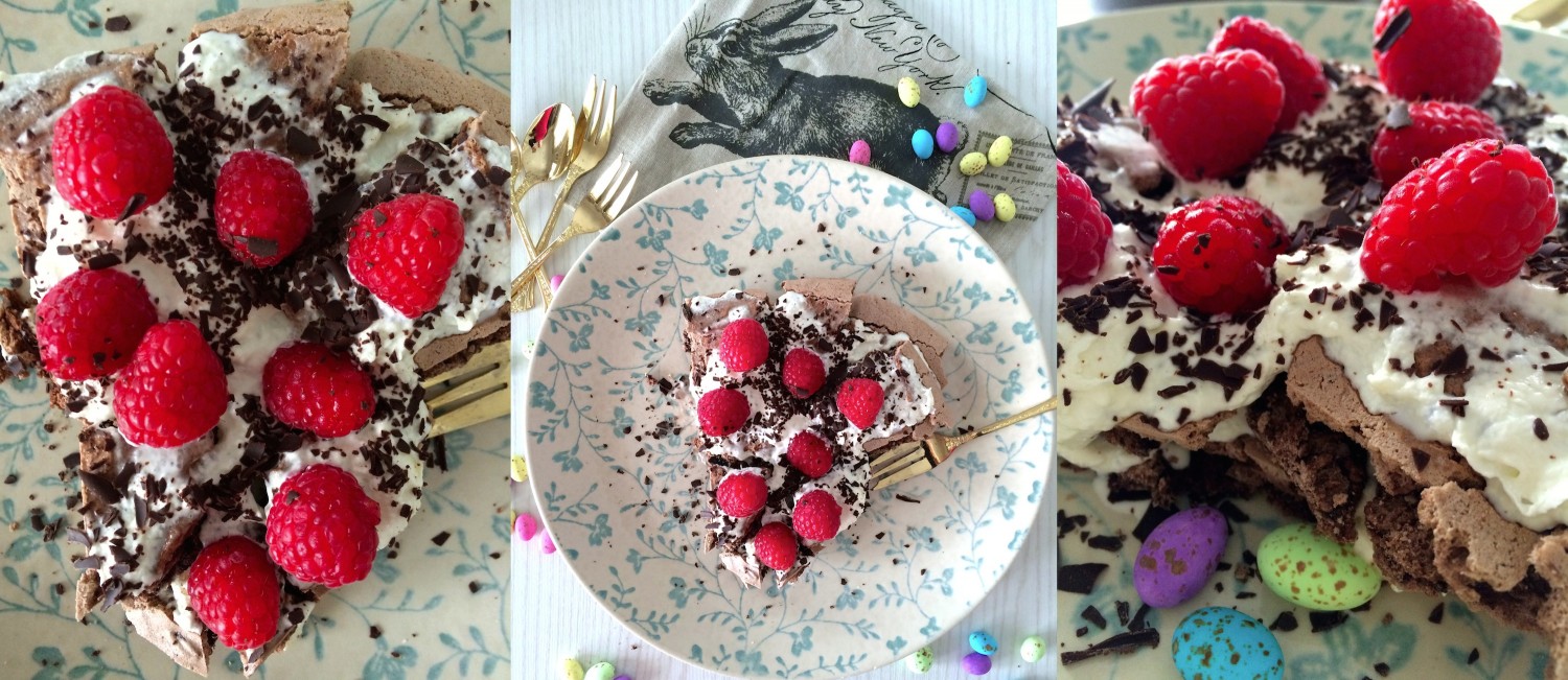 Easter Chocolate Pavlova