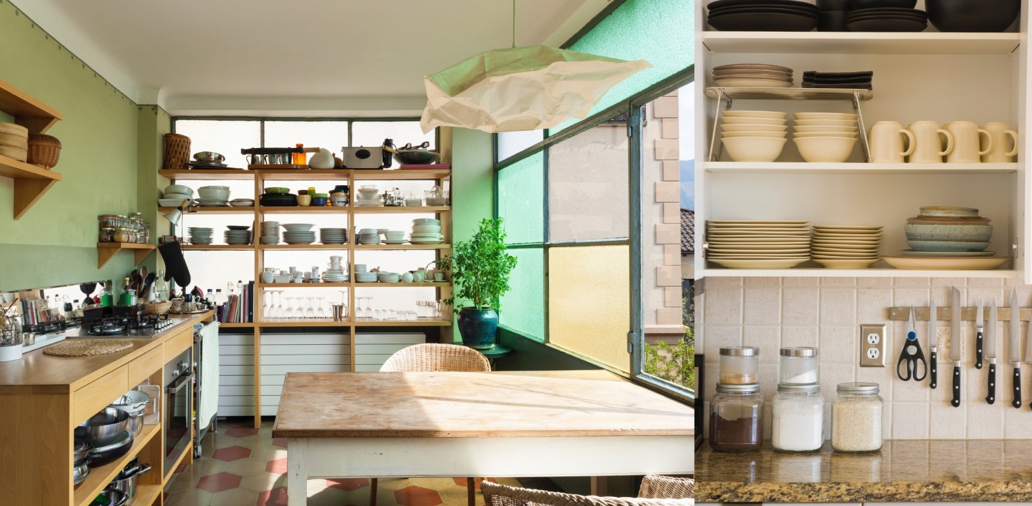 Why open shelving works