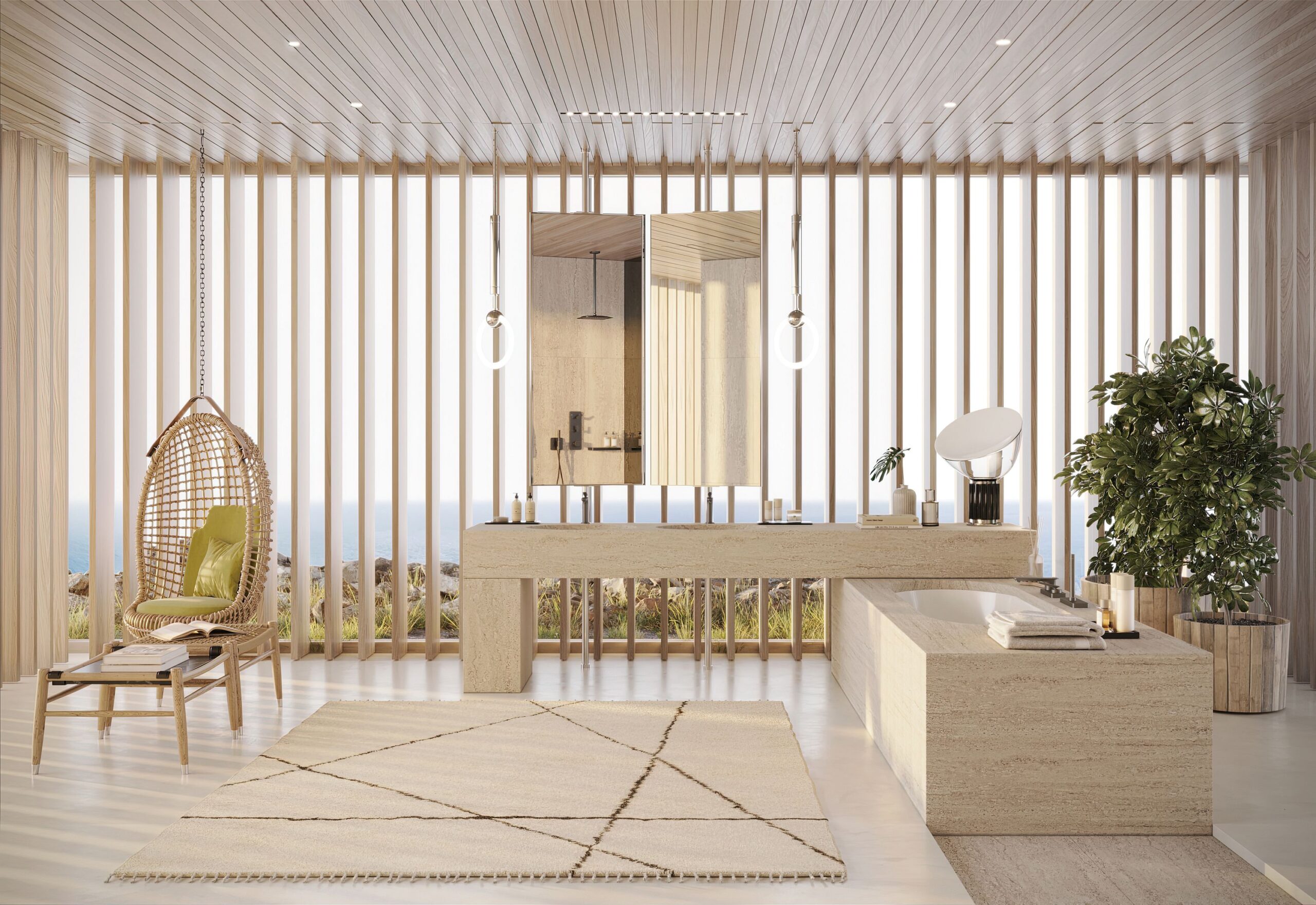 AXOR x Antonio Citterio: Nature-bound vacation home