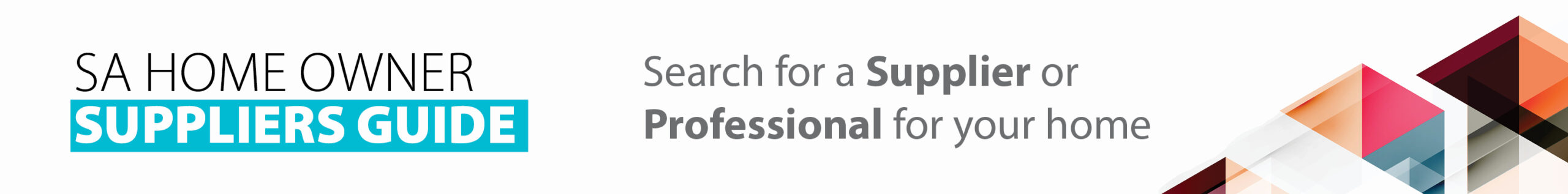 Supplier Guide Banner